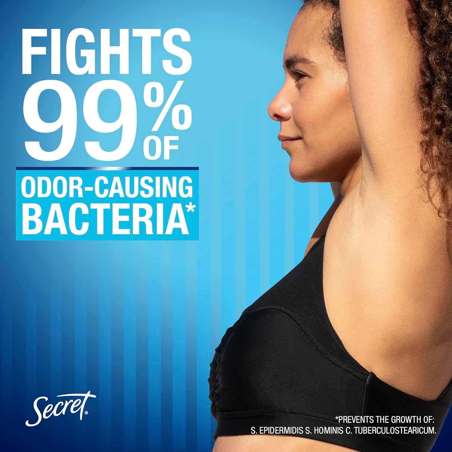 Secret Outlast Antiperspirant Deodorant for Women, 72hr Sweat & Odor Protection, PH Balancing Minerals, Invisible Solid, Completely Clean Scent, Travel Size, 0.5 oz - Image 2